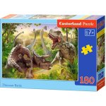Castorland Bojující dinosauři 018413 180 dílků – Zboží Dáma