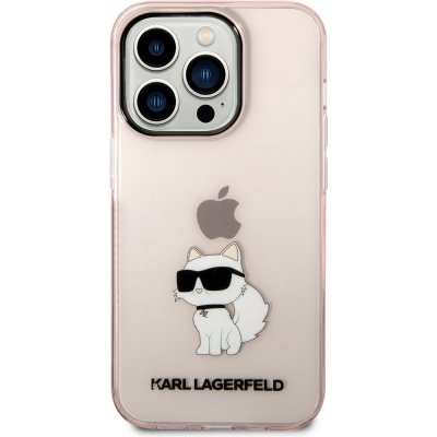 Pouzdro Karl Lagerfeld IML Choupette NFT iPhone 14 Pro růžové – Zboží Mobilmania