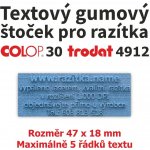 Trodat Colop Gumový štoček pro razítko 30, 4912 – Zboží Živě