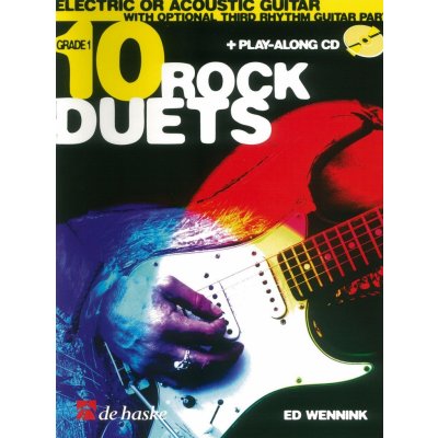 10 ROCK DUETS FOR ELECTRIC OR ACOUSTIC GUITAR + CD kytara – Hledejceny.cz