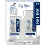 Naturalis Kozí mléko dárková sada se sprchovým gelem 350 ml a tělovým mlékem 350 ml – Hledejceny.cz