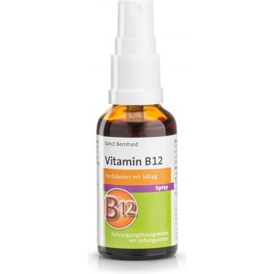 Sanct Bernhard Vitamin B12 sprej 30 ml – Zbozi.Blesk.cz