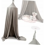 KIK KX6104 Baldachýn stan teepee šedý – Zboží Dáma