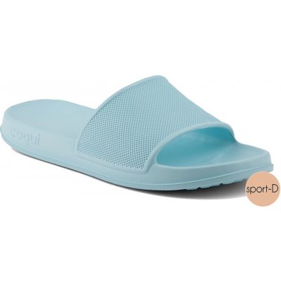 Coqui 7082 dámské pantofle pastelově modré