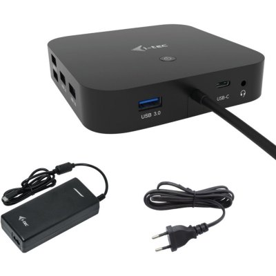 i-Tec USB-C HDMI DP Docking Station with Power Delivery 100W C31HDMIDPDOCKPD100