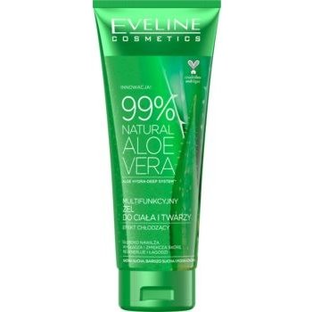 Eveline Cosmetics Natural Aloe vera Multifunkční gel na tvář i tělo 250 ml