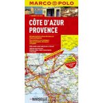 AZUROVÉ POBŘEŽÍ COTE D AZUR PROVENCE MAPA 1:200 000 MP – Hledejceny.cz