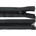 Prima-obchod Spirálový zip No 5 délka 80 cm bílá a černá POL, barva Černá – Hledejceny.cz