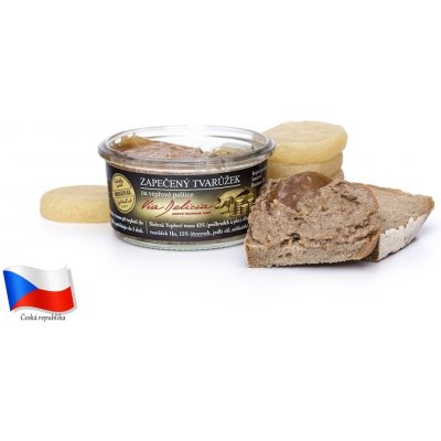Via Delicia Zapečený tvarůžek ve vepřové paštice 130 g – Hledejceny.cz