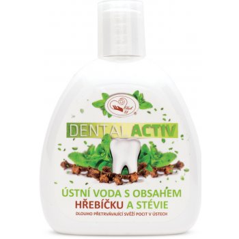 Missiva Ústní voda Dental activ s obsahem hřebíčku a stévie 400 ml