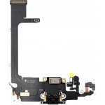 Apple iPhone 11 Pro - Nabíjecí Konektor + Flex Kabel (Space Gray), Space Gray – Hledejceny.cz