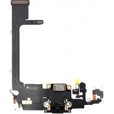 Apple iPhone 11 Pro - Nabíjecí Konektor + Flex Kabel (Space Gray), Space Gray – Hledejceny.cz