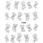 Samolepky na nehty stříbrné 05 – Zboží Dáma