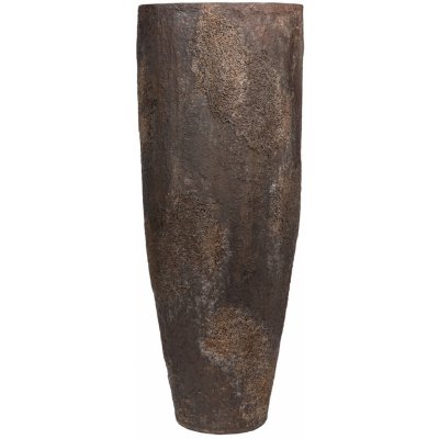Pottery Pots Květináč Dax hnědá s vysokým leskem XXL 118 cm 46 cm
