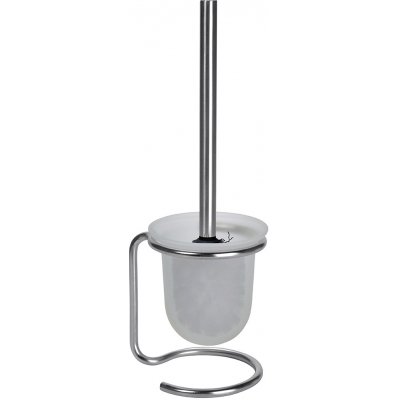 Bemeta design Omega - WC štětka, miska sklo, na postavení, černý kartáč 104113107 – Hledejceny.cz