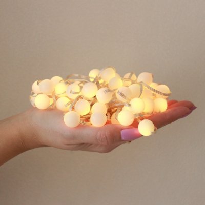 STAR TRADING Chytrý LED světelný řetěz Fairy – 66 žárovek, bílá barva, plast – Hledejceny.cz