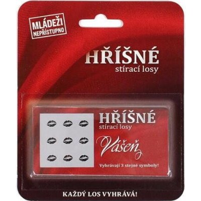 Hříšné stírací losy - Vášeň – Zboží Dáma