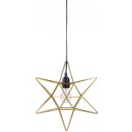 Markslöjd 705298 Vánoční dekorace CONTOUR 1xE27 40W 230V zlatá ML1297 – Hledejceny.cz