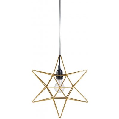 Markslöjd 705298 Vánoční dekorace CONTOUR 1xE27 40W 230V zlatá ML1297 – Hledejceny.cz