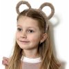 Dětský karnevalový kostým Myška kožešinová čelenka do vlasů