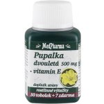 MedPharma Pupalka dvouletá 500 mg + Vitamín E 37 tablet – Hledejceny.cz