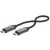 usb kabel LinQ LQ48029 USB4 PRO, 1m, šedý