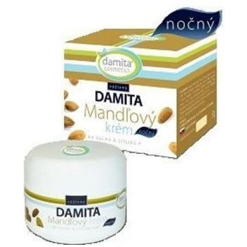 Damita Cosmetics DC mandlový krém noční pro suchou a citlivou pleť 50 g