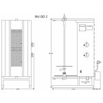 Potis Gyros gril GD2/MU – Zboží Dáma