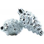 DECOLED Vánoční ozdoby šišky bílá průměr 6 cm 6 ks – Hledejceny.cz