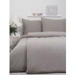 MKLuzkoviny.cz bavlna povlečení Renforcé Jasmine šedohnědá 140x200 70x90 – Hledejceny.cz