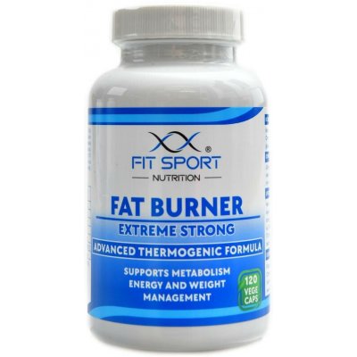 FitSport Nutrition Fat Burner Extreme Strong 120 kapslí – Zboží Mobilmania