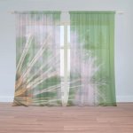 Sablio Záclony Odkvetlé pampelišky 3: 2ks 150x250cm – Hledejceny.cz