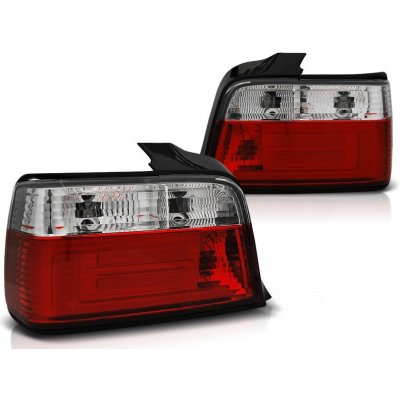 Zadní světla LED BAR, BMW E36 sedan, 1990-1999, červené, bílé – Hledejceny.cz