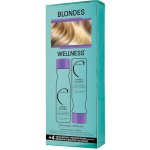 Malibu Blondes Enhancing Collection šampon 266 ml + kondicionér 266 ml + wellness sáčky 4 kusy dárková sada – Zboží Dáma