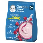 Gerber Cereal for Baby Mléčná kaše na dobrou noc malinová 230 g – Zboží Dáma