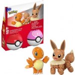 Mega Construx Pokémon Charmander & Eevee 40 ks – Zboží Dáma