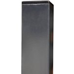 Sloupek silnostěnný – průměr 80x80 mm, délka 250 cm, antracit – Sleviste.cz