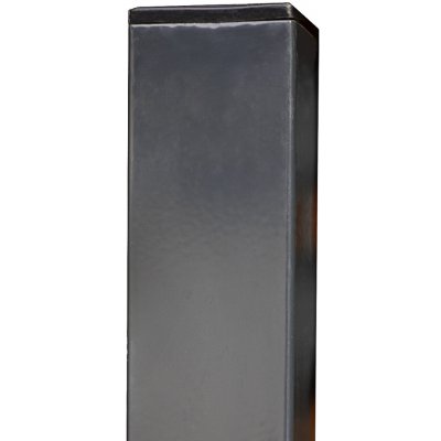 Sloupek silnostěnný – průměr 80x80 mm, délka 250 cm, antracit – Sleviste.cz