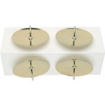 Anděl Přerov Bodce na svíčky zlaté v sáčku 4 cm 4 kusy – Zboží Dáma