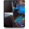 Pouzdro a kryt na mobilní telefon Sony Pouzdro Picasee silikonové Sony Xperia 10 III - Space černé