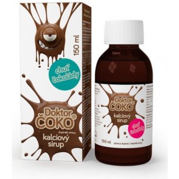 DOKTOR ČOKO Kalciový sirup 150 ml