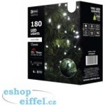 Emos ZY0804 LED venkovní vánoční řetěz CLASSIC LIGHTS 180xLED studená bílá 18m časovač zelený CLASSIC LIGHTST – Hledejceny.cz