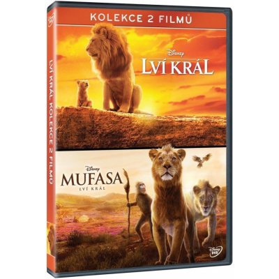 Lví král 2019 + Mufasa: Lví král kolekce 2DVD – Sleviste.cz