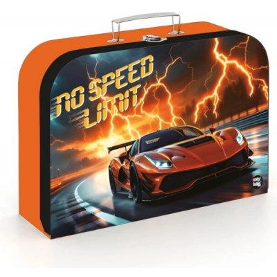 Oxybag kufřík na výtvarku Auto 2, 34 cm, lamino – Zboží Mobilmania