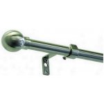 Gardinia Kovová roztažitelná garnýž 190 340 cm Koule – HobbyKompas.cz