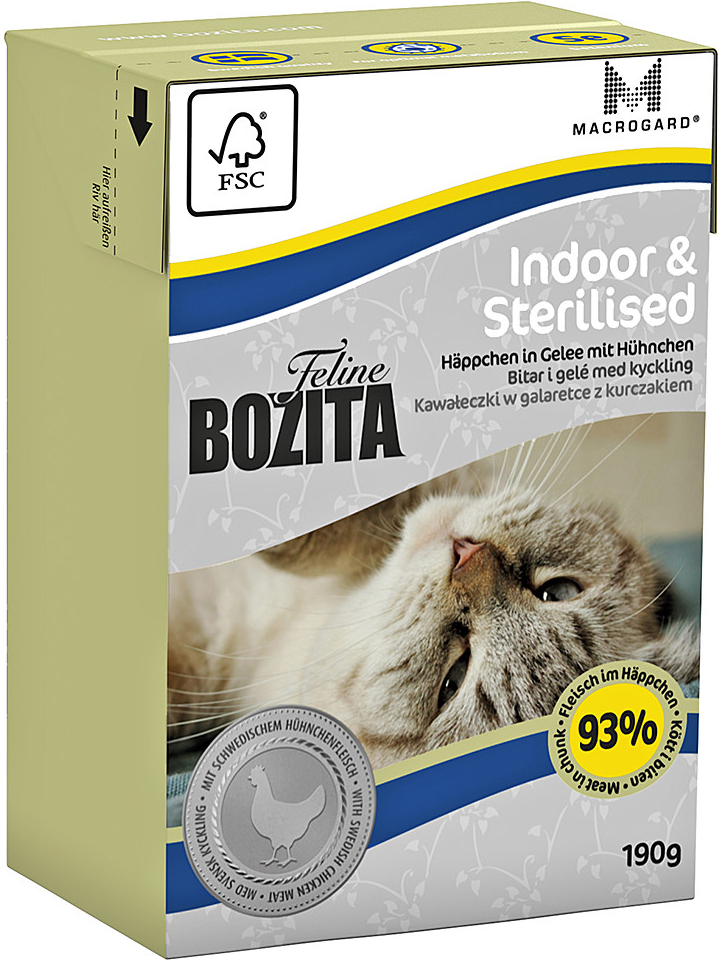 Bozita Feline Recart Indoor & Sterilised 6 x 190 g