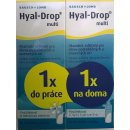 Roztok ke kontaktním čočkám Bausch & Lomb Hyal Drop multi speciální balení 2 x 10 ml