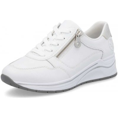 Rieker N9501-80 bílá – Zboží Dáma