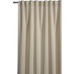 Zatemňovací závěs s řasící páskou Dimout Uni pískový 245 x 140 cm – Hledejceny.cz