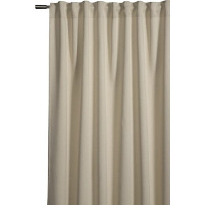 Zatemňovací závěs s řasící páskou Dimout Uni pískový 245 x 140 cm – Hledejceny.cz